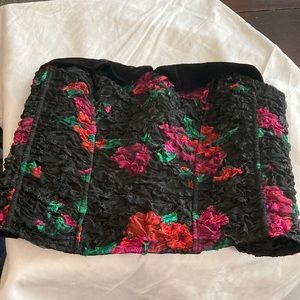 Vintage Victoria secret pre gold label / crown boutonnière size S